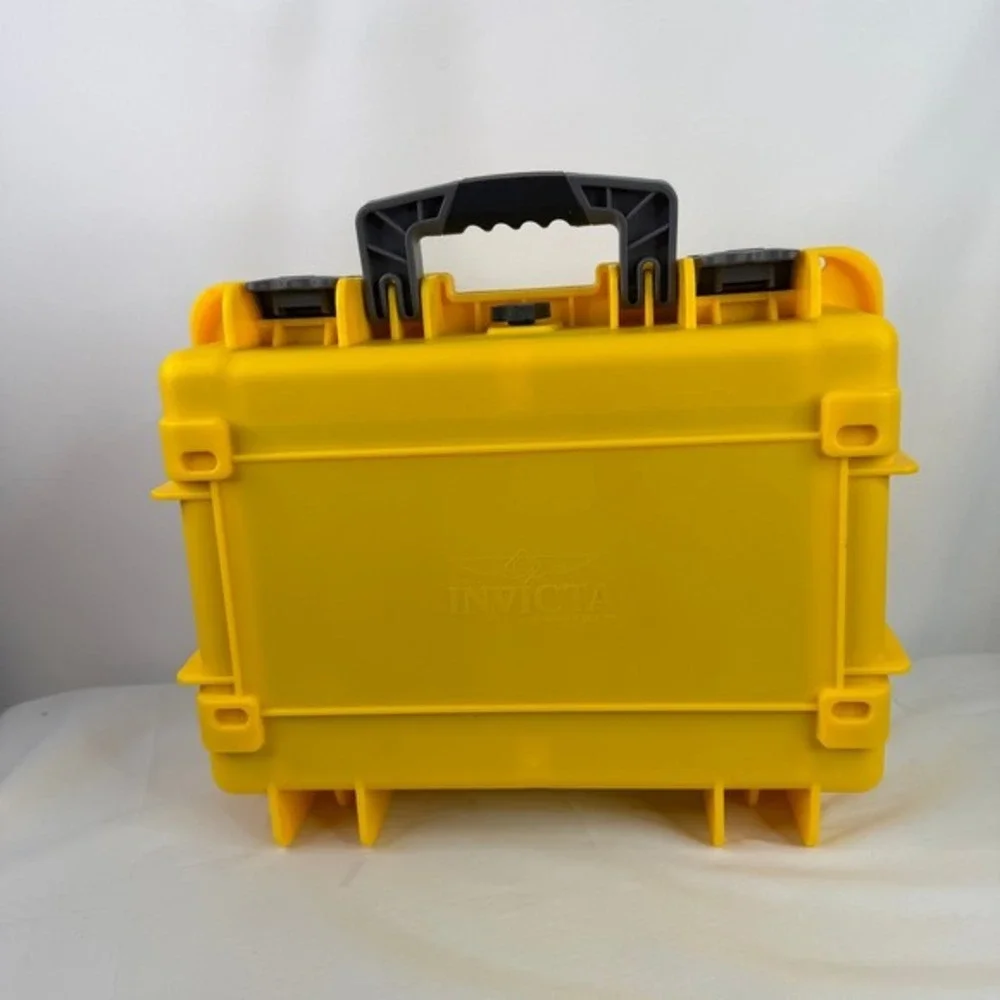 Invicta 8-Slot‎ Impact Yellow Dive Collector Waterproof Watch Case
